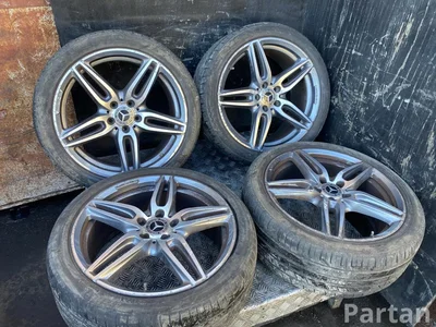 Mercedes-Benz A2134012100, A2134012000 E-CLASS kupė (C238) 2018 Aliuminio ratlankiai komplektas R19 EJ 8.0 EJ 9.0 ET43 ET49 - Paveiksliukas 1
