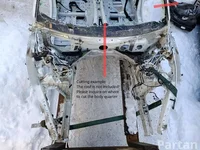 Porsche 971805101A PANAMERA (971) 2018 ćwiartka samochodowa z przodu z lewej