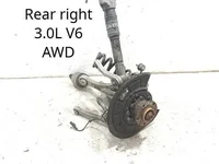 Gebrauchtes Original Maserati 06700072520, 670007252, 0670002833, 06700054570, 06700054540 QUATTROPORTE VI 2014 Hinterer Radlagergehäuse komplett linke Seite