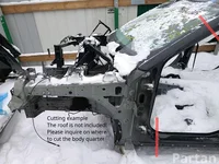 Jeep 68430797AB, 684307954C, 68395026AA, 96367628 GRAND CHEROKEE V (WL) 2022 Kėbulo ketvirtis kairė priekis