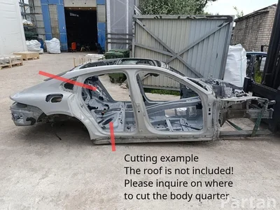 Porsche PANAMERA (971) 2018 Kėbulo ketvirtis dešinysis galinis - Paveiksliukas 1