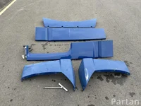 DAF 1675975, 1291469, 1836000, 1836001, 1836005, 1961547, 1993247, 1961548, 1993248 XF 2017 Kit de déflecteurs de cabine