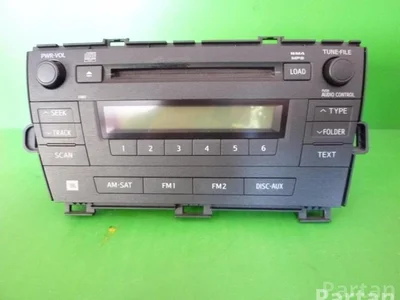Toyota 86120-47370, CQ-KS0960AJ / 8612047370, CQKS0960AJ PRIUS (_W3_) 2010 Radio / lecteur CD - Image 1