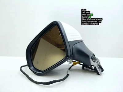 Mercedes-Benz A2968106600 EQS SUV (X296) 2023 Išorinis veidrodėlis kairė Posūkio signalas Apšvietimas po veidrodėliu Kamera Aklosios zonos įspėjimas - Paveiksliukas 1