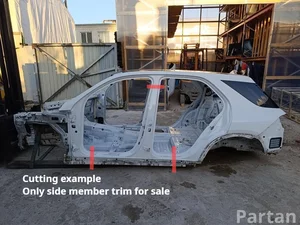 Mercedes-Benz GLE (W167) (2019 ...) 2022 Próg z lewej
