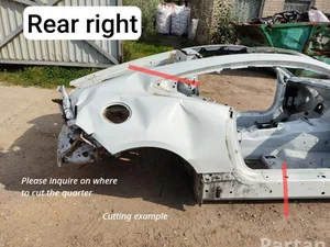 Jaguar F-TYPE Coupe (X152) 2016 Quart de corps Right Rear