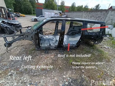 Jeep Wagoneer/ Wagoneer L WS 2022 Kėbulo ketvirtis kairysis galinis - Paveiksliukas 1