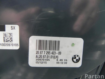 BMW 29.97 7 295 423-09, 20970105, 20972103 / 2997729542309, 20970105, 20972103 2 Convertible (F23) 2016 Taillight Left