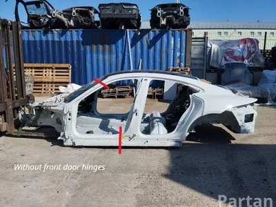 Porsche Taycan 2023 Karosserie viertel vorne links - Bild 1