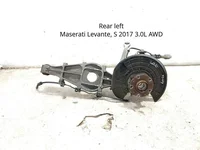 Gebrauchtes Original Maserati HN29057-2 / HN290572 LEVANTE 2017 Hinterer Radlagergehäuse komplett linke Seite