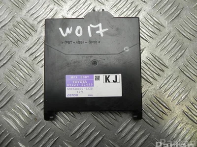 Toyota 89221-02490 / 8922102490 AURIS (_E18_) 2017 Unités de contrôle - Image 1