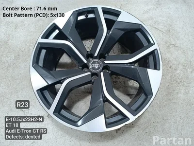 Audi 4M8601025BB, 4M8601025AG, 4M86010205AH, 4M8601025AF, 4M8601025AP Q8 (4MN, 4MT) 2021 Легкосплавные диски R23 ET18 5X130 EJ 10.5 - Изображение 1