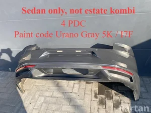 Volkswagen PASSAT B8 (3G2, CB2) 2020 Bumper Rear