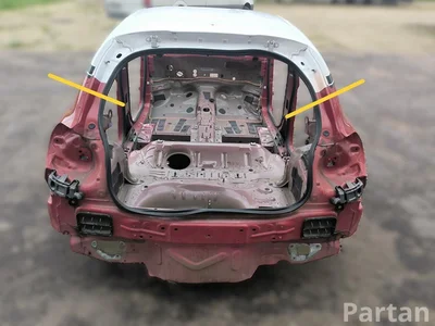 Citroën C3 III (SX) 2019 Задняя часть кузова в сборе - Изображение 1