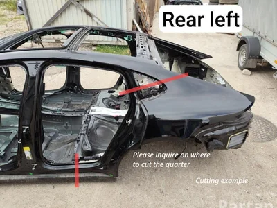 Porsche PANAMERA (971) 2018 Quart de corps Left Rear - Image 1