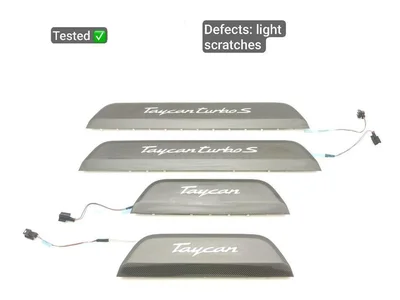 Porsche P003206M04, P003180M17 Taycan 2021 Bordure de seuil de porte complect - Image 1