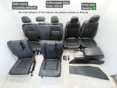 Volkswagen 3QF.888.306.A, 3CN867211, 3CN.863.045.A, 3CN.863.046.A / 3QF888306A, 3CN867211, 3CN863045A, 3CN863046A ATLAS (CA1, CA2, CA3) 2019 Set siège - Image 1