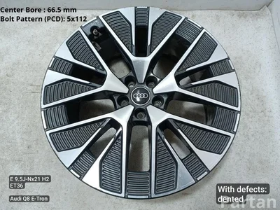 Audi 4KE.601.025.BC, 4KE.601.025.AL, 4KE.601.025.AE / 4KE601025BC, 4KE601025AL, 4KE601025AE Q8 e-tron 2024 Felgi aluminiowe 5x112  R21 ET36 EJ 9.5 - Zdjęcie 1