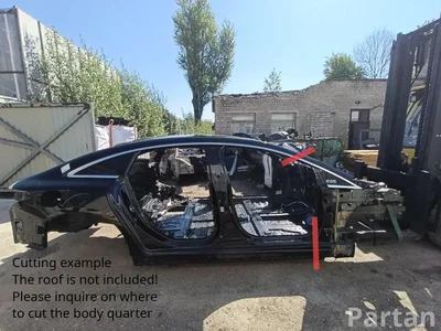 Mercedes-Benz A2976220400, A2976226800 EQS (V297) 2023 Karosserie viertel vorne rechts - Bild 1