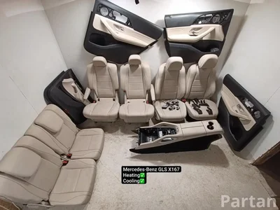 Mercedes-Benz A1676806107, A1676801601, A1779059700, A1779059600, A1679052001 GLS (X167) 2021 Set of seats Door panel Armrest  - Image 1