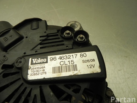 CITROËN 9646321780 C5 III Break (TD_) 2009 Alternator