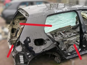 Volkswagen GOLF VII (5G1, BQ1, BE1, BE2) 2018 Quart de corps Right Rear