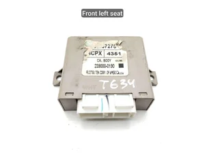 Chevrolet 239000-0190 / 2390000190 CORVETTE Convertible (C6) 2011 Unité de commande pour siège Left Front