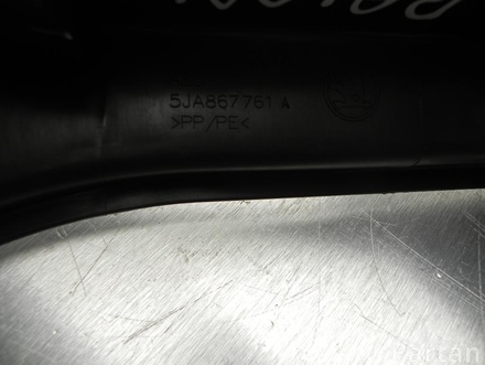 SKODA 5JA 867 761 A / 5JA867761A RAPID (NH3) 2016 Lining, pillar c left side