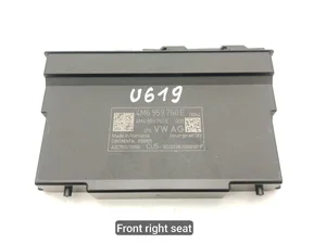 Porsche 4M6959760E, A2C7576701500 Cayenne 9Y0 9Y3 2021 Unité de commande pour siège Right Front