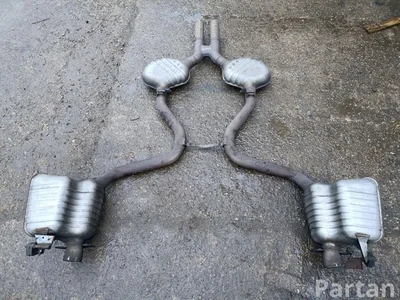 Mercedes-Benz 2012130522, 2012130521, A2314911200, A2314901401, 0002810667, SM0276 SL (R231) 2013 Silenciador - Imagen 1