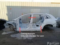 Mercedes-Benz EQS SUV (X296) 2023 Slenkstis kairė