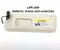 Bentley 3W0.857.583F / 3W0857583F MULSANNE (3Y_) 2015 Sun Visor with mirror left side - Image 1