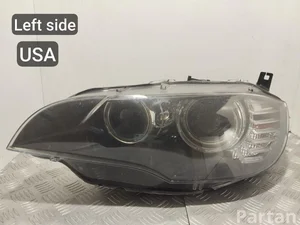 BMW 7287017 X5 (E70) 2011 Lampa przednia z lewej USA