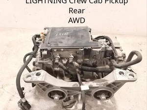 Ford USA 7B012AD, NL387B012AD, NL38-4C196-AD, NL38-7P443-AB, HU5A-14B218-AB, KSWG04862 / 7B012AD, NL387B012AD, NL384C196AD, NL387P443AB, HU5A14B218AB, KSWG04862 F-150 LIGHTNING Crew Cab Pickup 2025 Complete Engine Rear