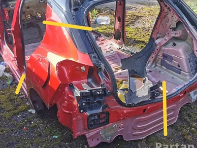 Opel Corsa F 2021 Quart de corps Left Rear - Image 1