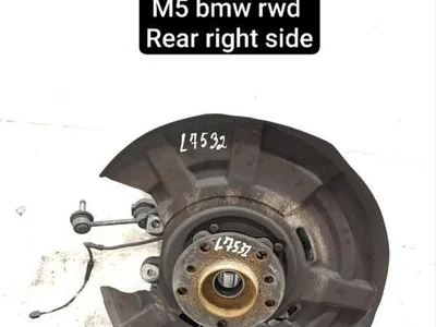 BMW 2284134, 23191310 5 (F10) 2014 Hinterer Radlagergehäuse komplett rechte Seite - Bild 1