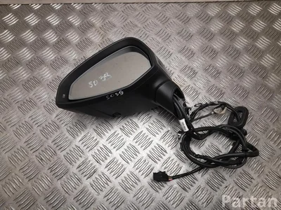 Audi 8W6 857 409 BH, E1041409 / 8W6857409BH, E1041409 A5 (F53) 2018 Наружное зеркало слева с электроприводом Фонарь указателя поворота камера Слепое Пятно Предупреждение - Изображение 1