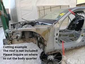 BMW 7335363, 7335363-12, 7359395 / 7335363, 733536312, 7359395 7 (G11, G12) 2016 ćwiartka samochodowa z przodu z lewej