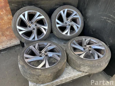Renault 403007131R Clio V 2023 Aliuminio ratlankiai komplektas 4x100  R17 EJ 7.0 ET37 - Paveiksliukas 1