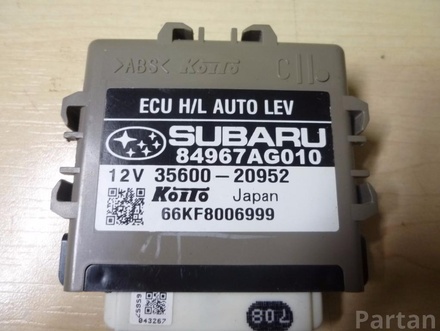 SUBARU 84967AG010 LEGACY IV (BL) 2007 Body control module BCM FEM SAM BSI