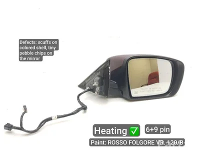 Maserati 24247602 QUATTROPORTE VI 2014 Наружное зеркало справа Фонарь указателя поворота отопленная - Изображение 1