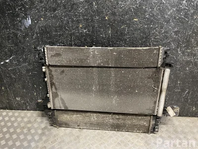 Renault 214C10001R, 214106556R MASTER III Box (FV) 2021 Radiator Kit Radiator Fan Condenser, air conditioning - Image 1