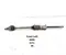 Gebrauchtes Original Maserati 670003873 QUATTROPORTE VI 2014 Antriebswelle vorne links - Bild 1