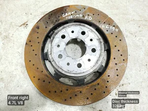 Maserati 235318 GRAN TURISMO 2011 Tarcza hamulcowa z przodu po prawej