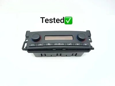 Chevrolet 15235202 CORVETTE (C6) 2005 Temperatūros jungiklis, oro kondicionieriaus ventiliatorius - Nuotrauka 1