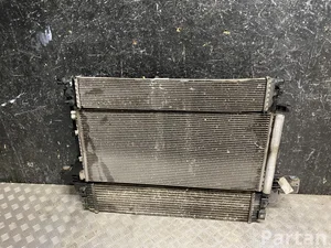Renault 214C10001R, 214106556R MASTER III Box (FV) 2021 Radiator Kit Radiator Fan Condenser, air conditioning