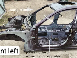 Maserati QUATTROPORTE VI 2014 Quart de corps Left Front