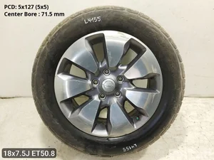 Chrysler 5SQ16TRMAB Pacifica 2018 Llantas de aleación R18 EJ 7.5 5x127