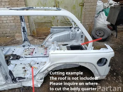 Jeep Wrangler JL 2021 Quart de corps Left Rear - Image 1