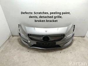 Gebrauchtes Original Mercedes-Benz A1178881160, 11279981, A0008880060 CLA Shooting Brake (X117) 2016 Stoßfänger vorne